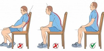 Как правильно сидеть при болях в спине